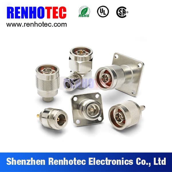 n type female male electric rf connector